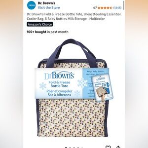 Dr. Brown's Fold & Freeze Tote - Multicolor